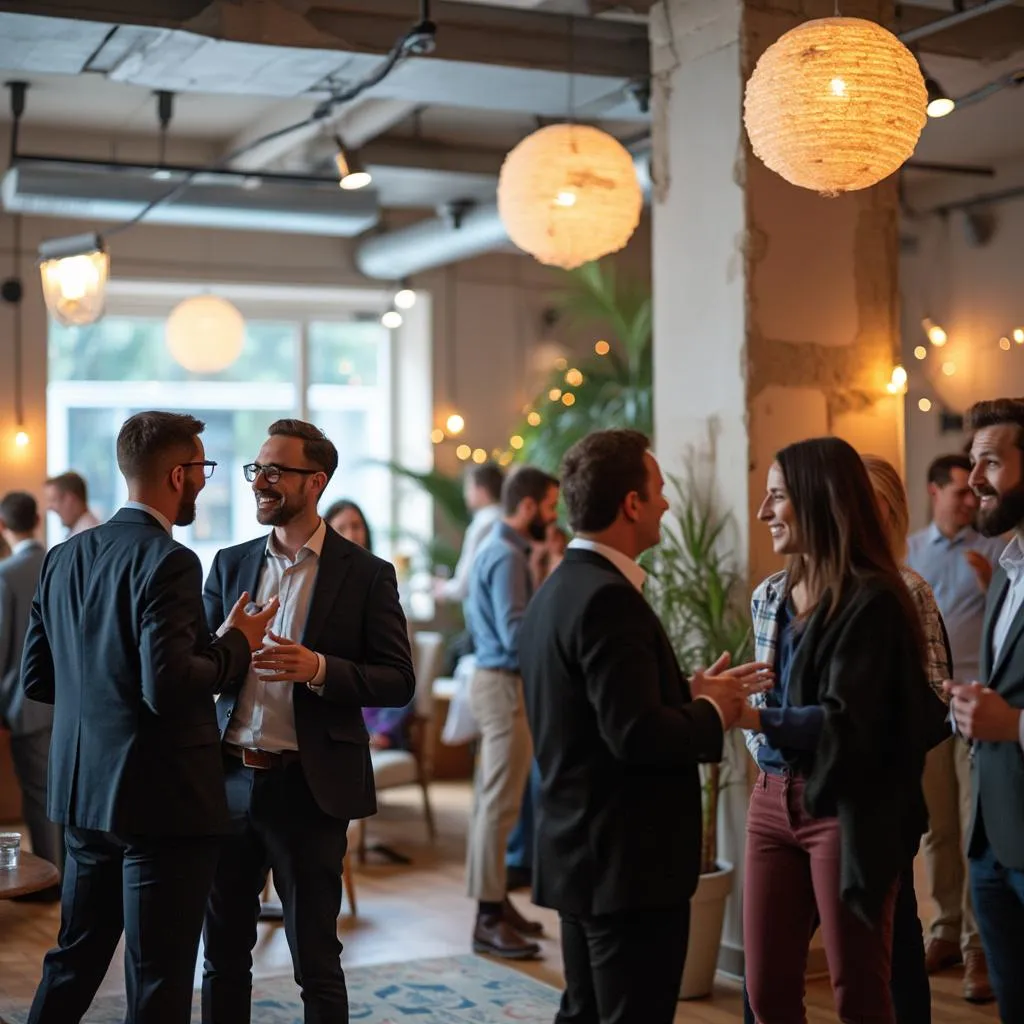 Evento de networking de la comunidad